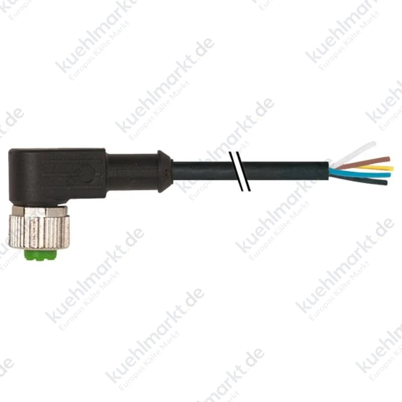 Murr Stecker M12 Buchse 90° mit Kabel 5P 4A 1,5 kV 10m 7000123616151000
