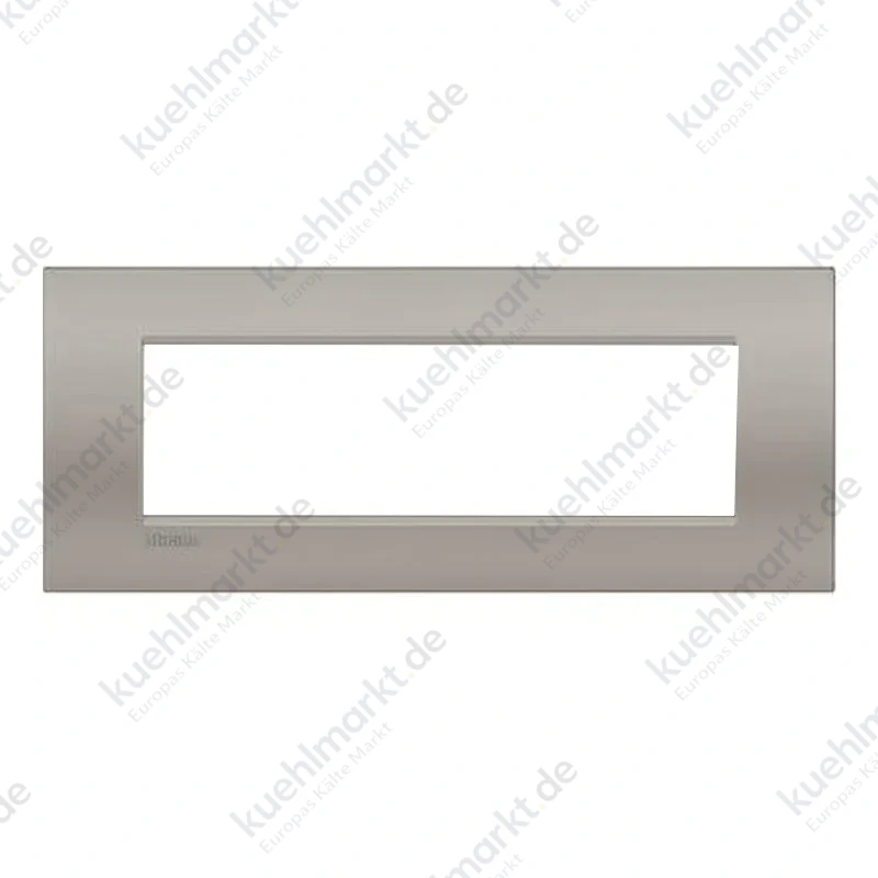 Teller Bticino LivingLight AIR sand 7 Plätze LNC4807SB