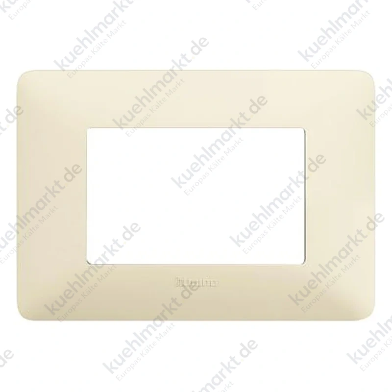 Bticino Matix Abdeckrahmen 3 Module Farbe Elfenbein AM4803BAV