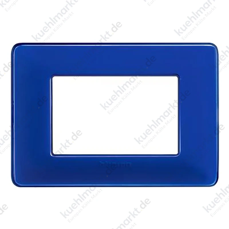 Bticino Matix Abdeckrahmen 3 Module Farbe Kobaltblau AM4803CBU