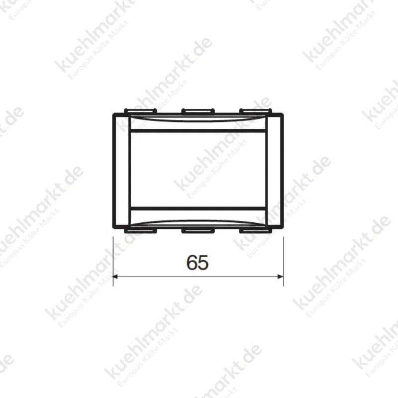 Perry Unterputz-Thermostat Schwarz 230V Stromversorgung 1TITE543