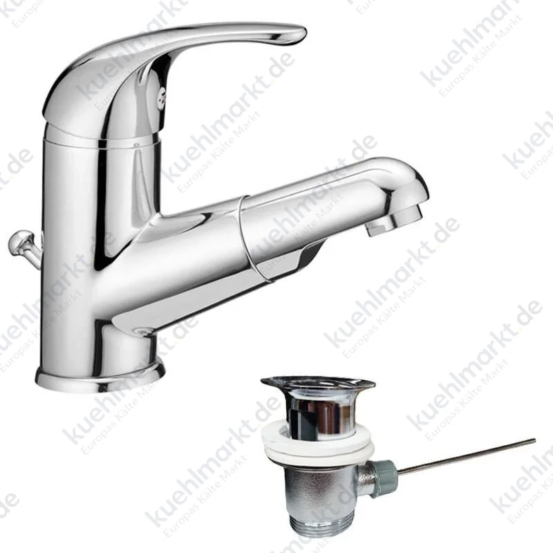 Porta e Bini Clinic Line Waschtischarmatur 1/4 chrom 22116CR