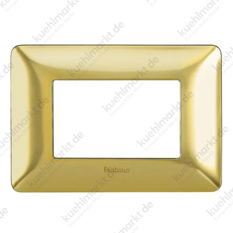Bticino Matix Abdeckrahmen 3 Module Farbe Mattgold AM4803GOS