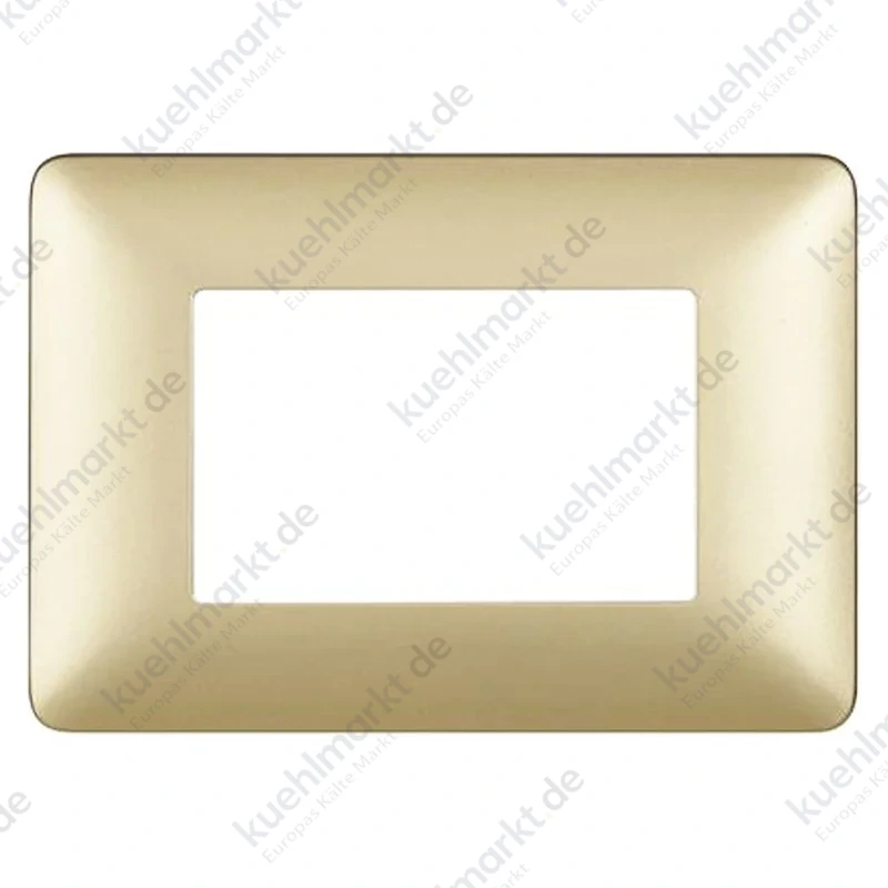 Bticino Matix Abdeckrahmen 3 Module Farbe Gold AM4803MGL