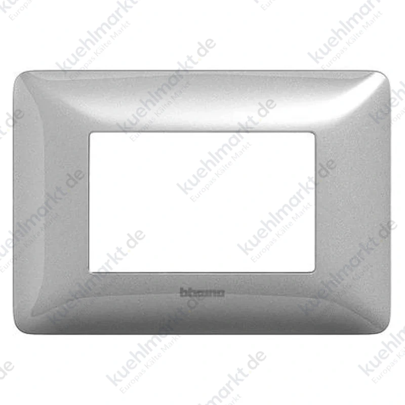 Bticino Matix Abdeckrahmen 3 Module Farbe Silber AM4803MSL