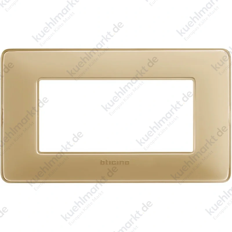 Bticino Matix Abdeckrahmen 4 Module Farbe Elfenbein AM4804CAV