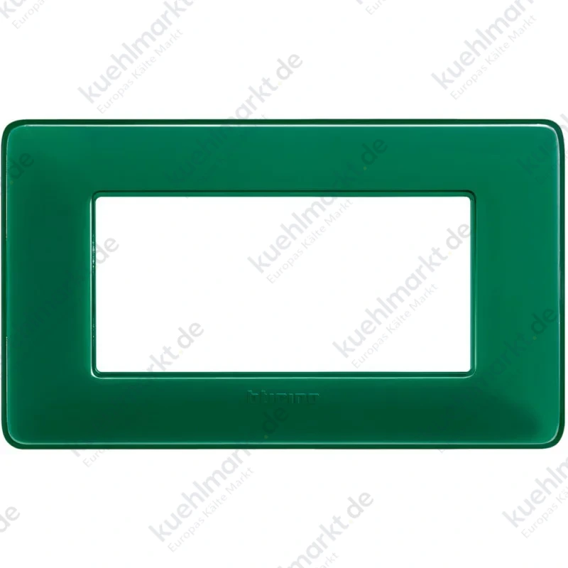 Bticino Matix Abdeckrahmen 4 Module Farbe Smaragd AM4804CVS