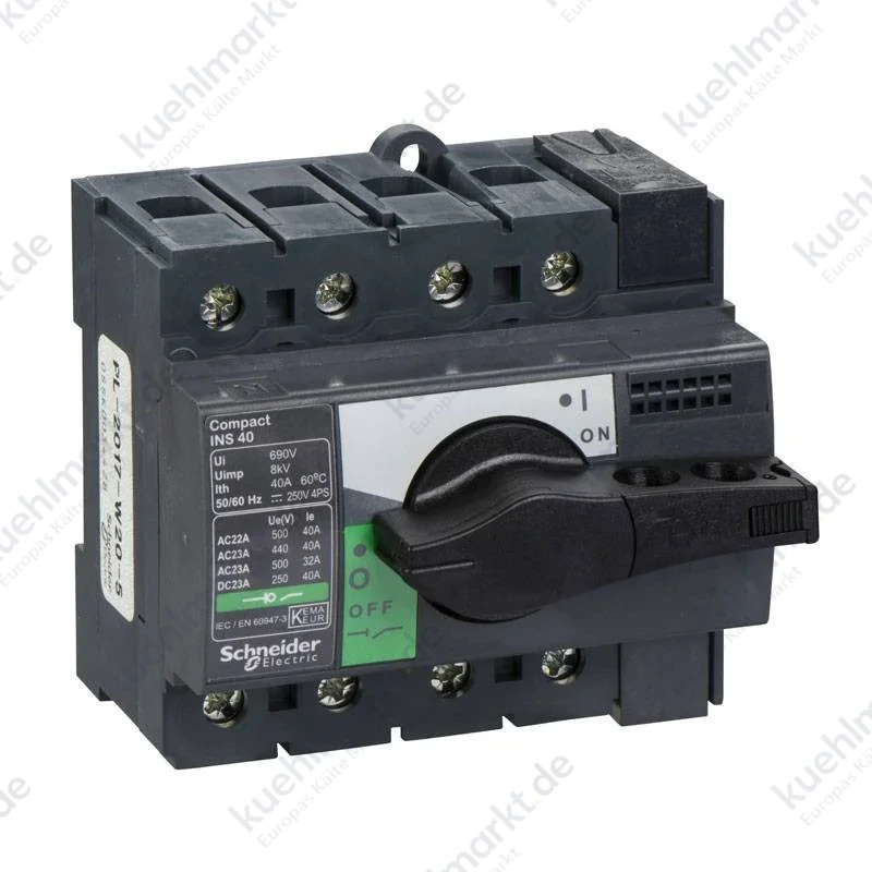 Schneider Compact INS160 4P 160A Lasttrennschalter schwarz 28913