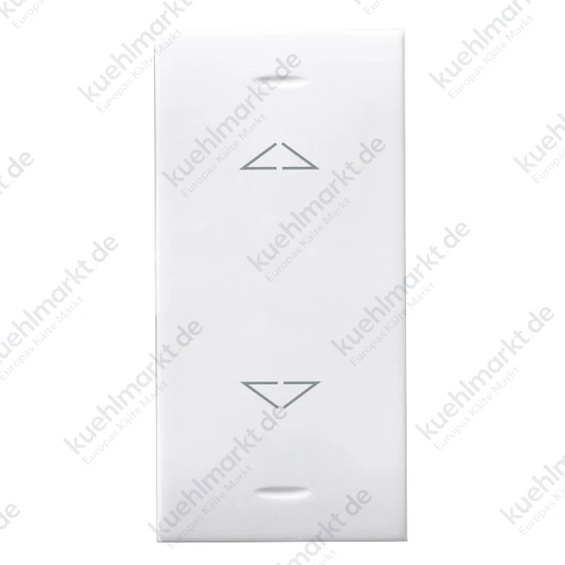 Ave Domus Kipp-Drucktastenschalter Sistema 44 weiß 3 Positionen 1P 10A 441053BS