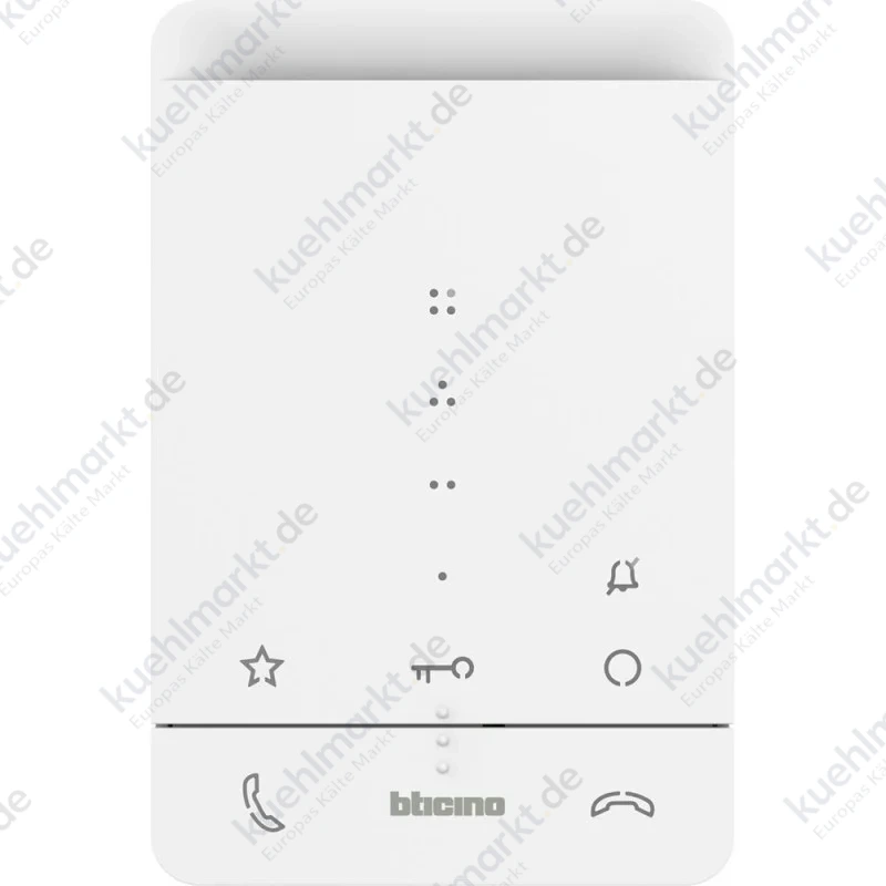 Bticino Hörerlose AP-Audiohausstation CLASSE100 A16E, Farbe: Weiß 344282