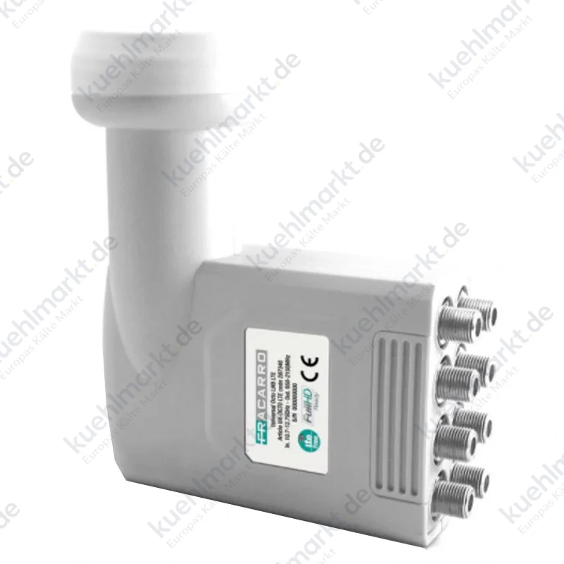 Fracarro Illuminator mit 8 unabhängigen Ausgänge und F-Stecker LNB 287340