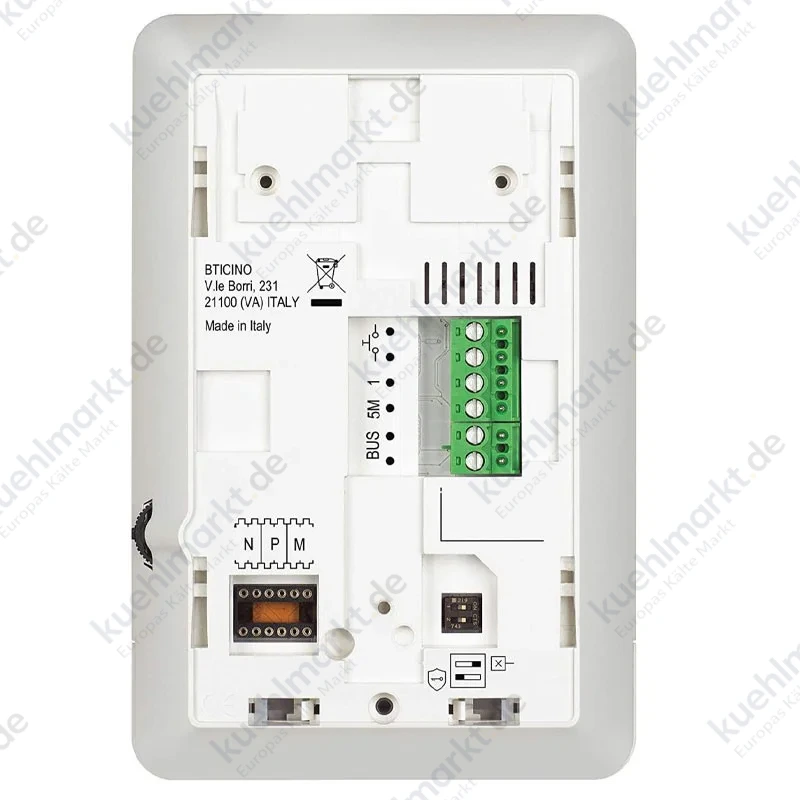 Bticino Hörerlose AP-Audiohausstation CLASSE100 A16E, Farbe: Weiß 344282