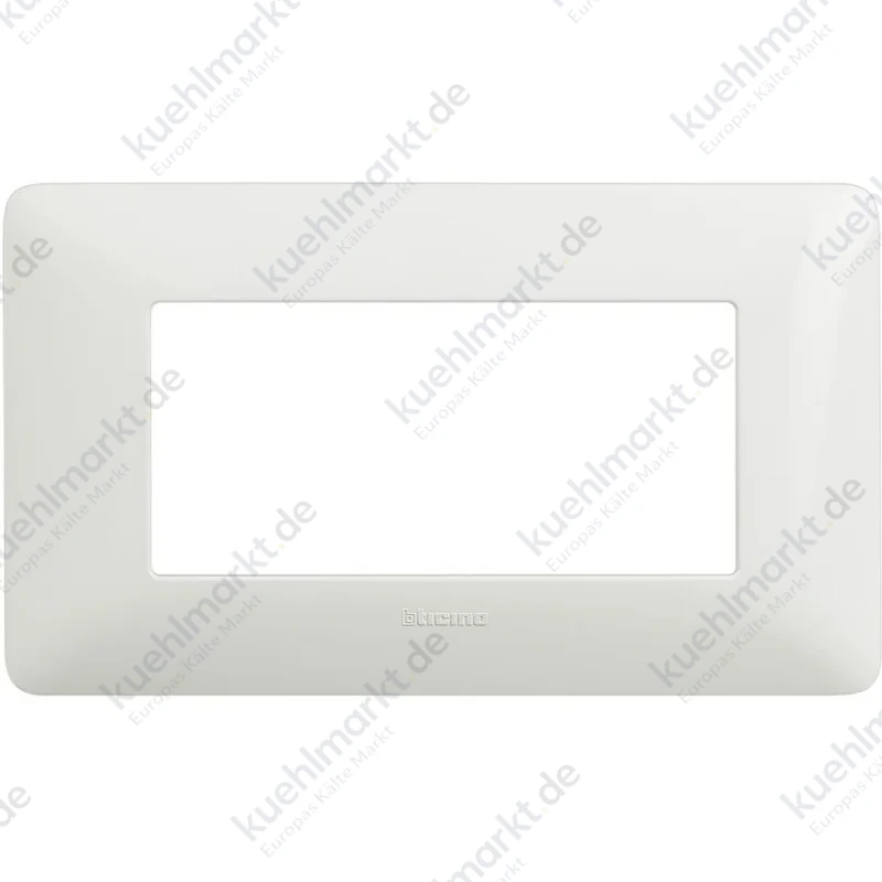 Bticino Matix Abdeckrahmen 4 Module Farbe Weiß AM4804BBN