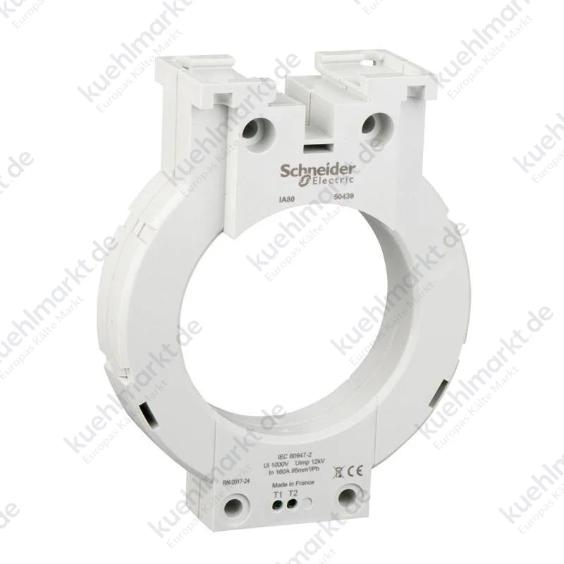 Schneider geschlossener Ringkernwandler für Fehlerstromschutz IA Durchmesser 80mm 50439