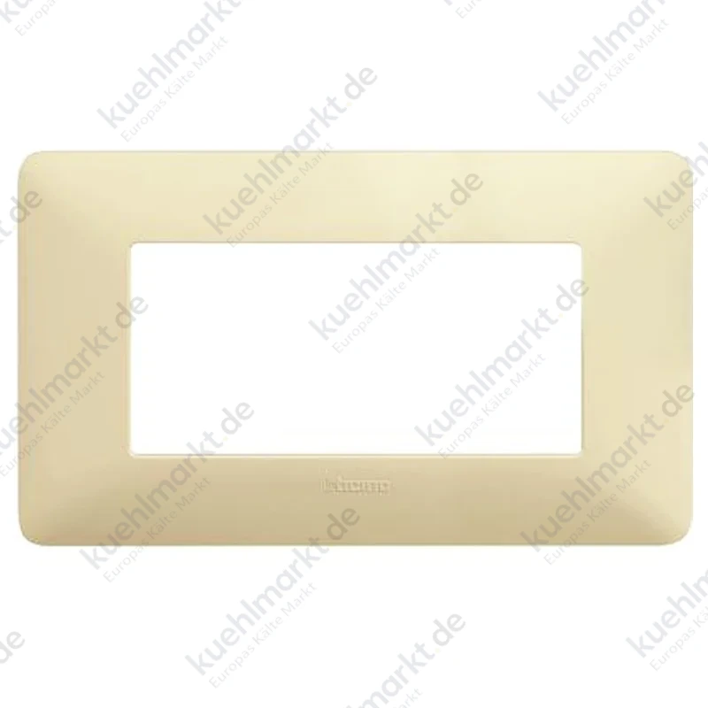 Bticino Matix Abdeckrahmen 4 Module Farbe Seil AM4804BCD