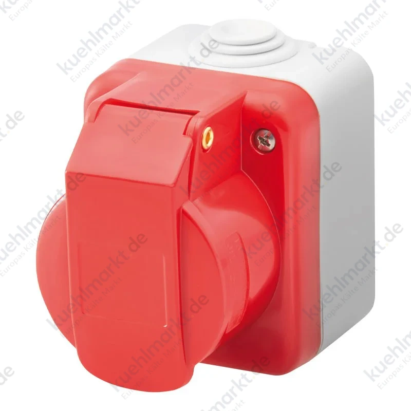Gewiss Industrie-Wandsteckdose 3P+E 16A IP44 GW26223