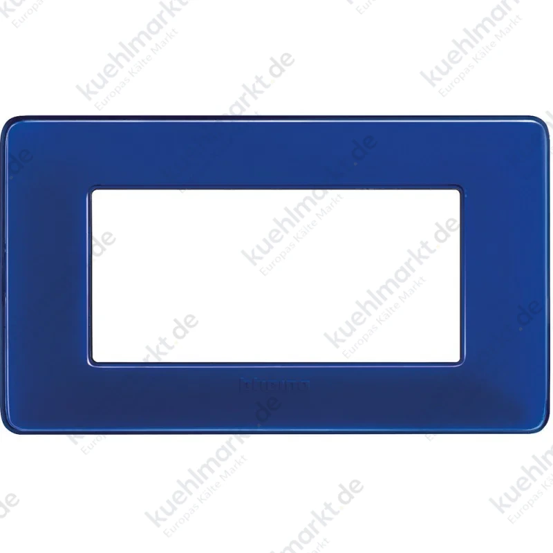 Bticino Matix Abdeckrahmen 4 Module Farbe Kobaltblau AM4804CBU