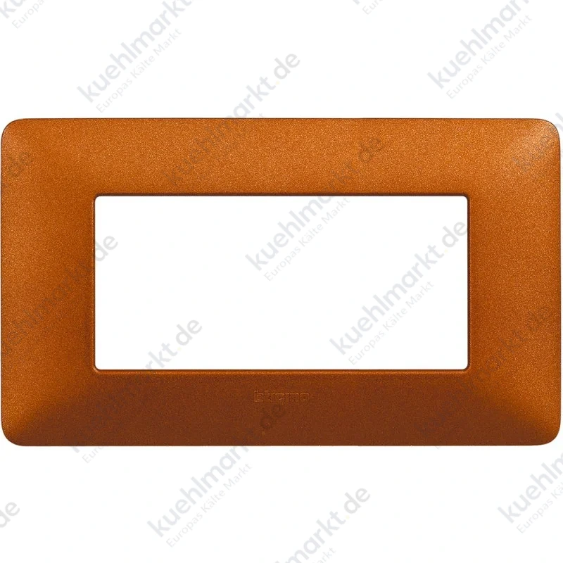 Bticino Matix Abdeckrahmen 4 Module Farbe rote Erde AM4804TRT