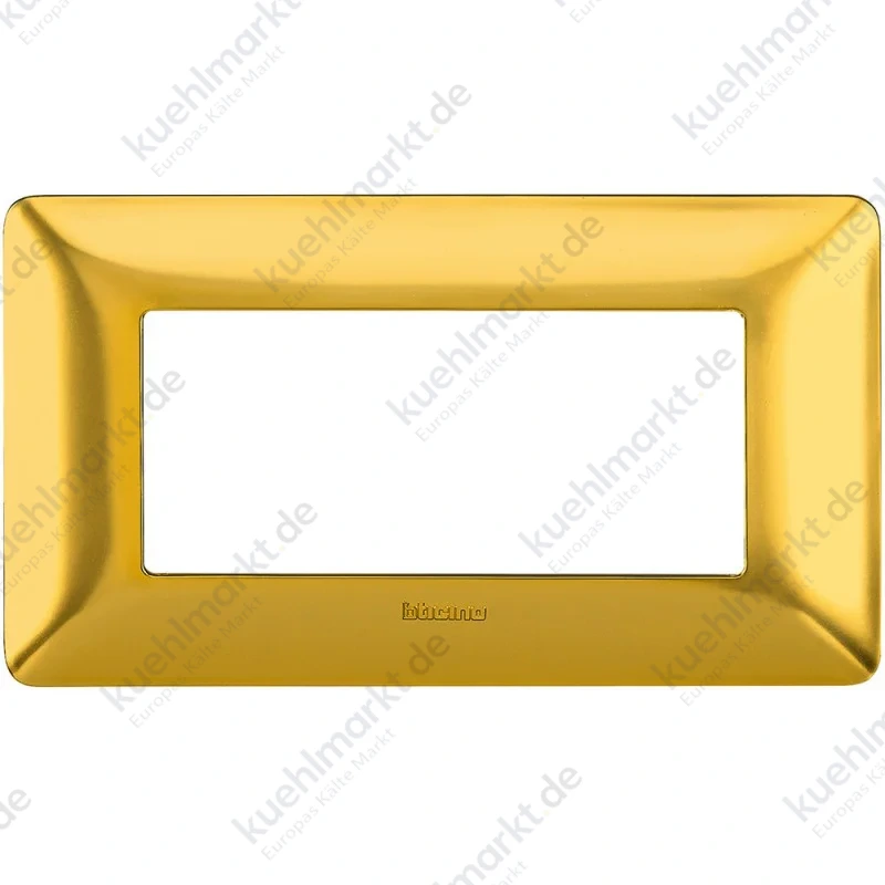 Bticino Matix Abdeckrahmen 4 Module Farbe Mattgold AM4804GOS