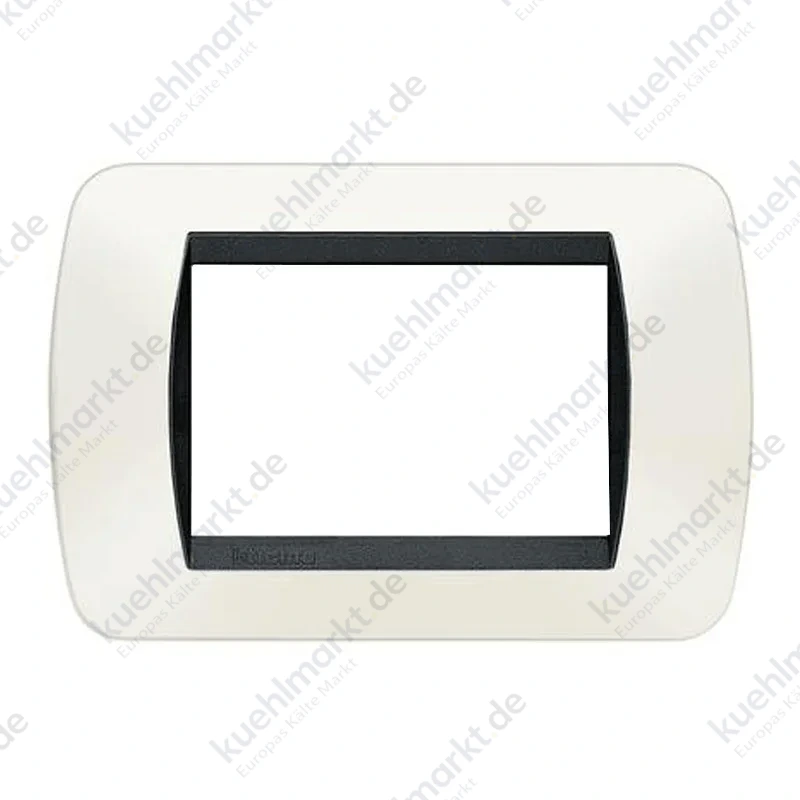 Bticino Living International Abdeckrahmen 3 Module weiß L4803PB