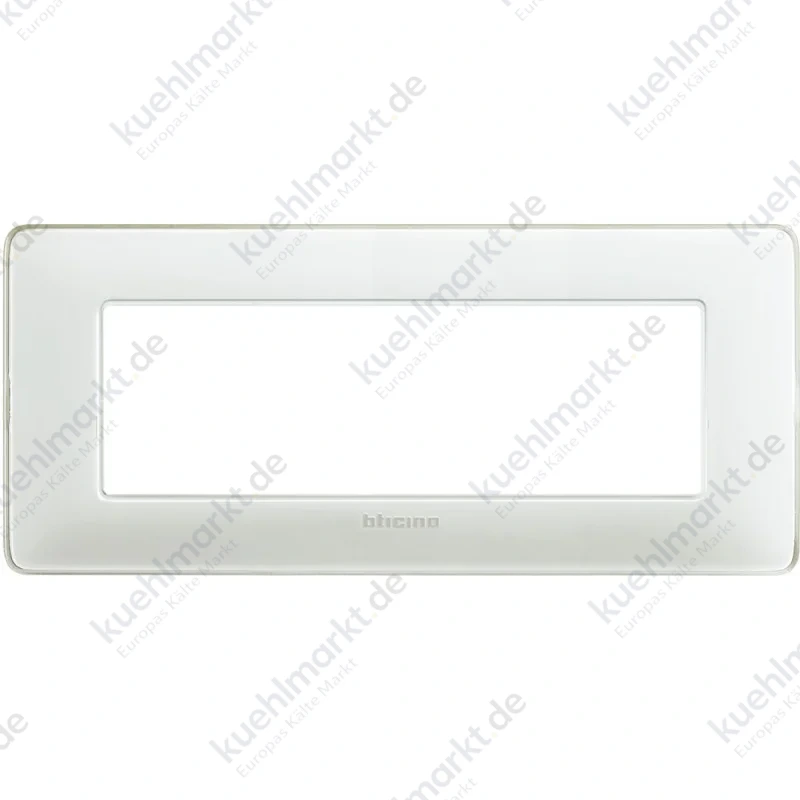 Bticino Matix Abdeckrahmen 6 Module Farbe Eis AM4806CBN