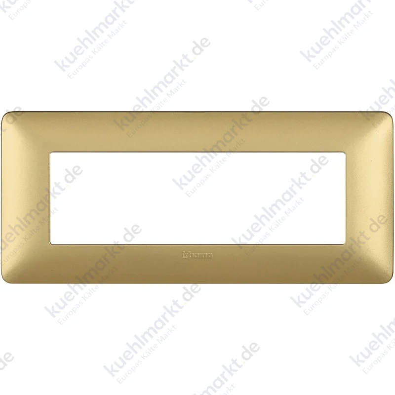 Bticino Matix Abdeckrahmen 6 Module Farbe Gold AM4806MGL