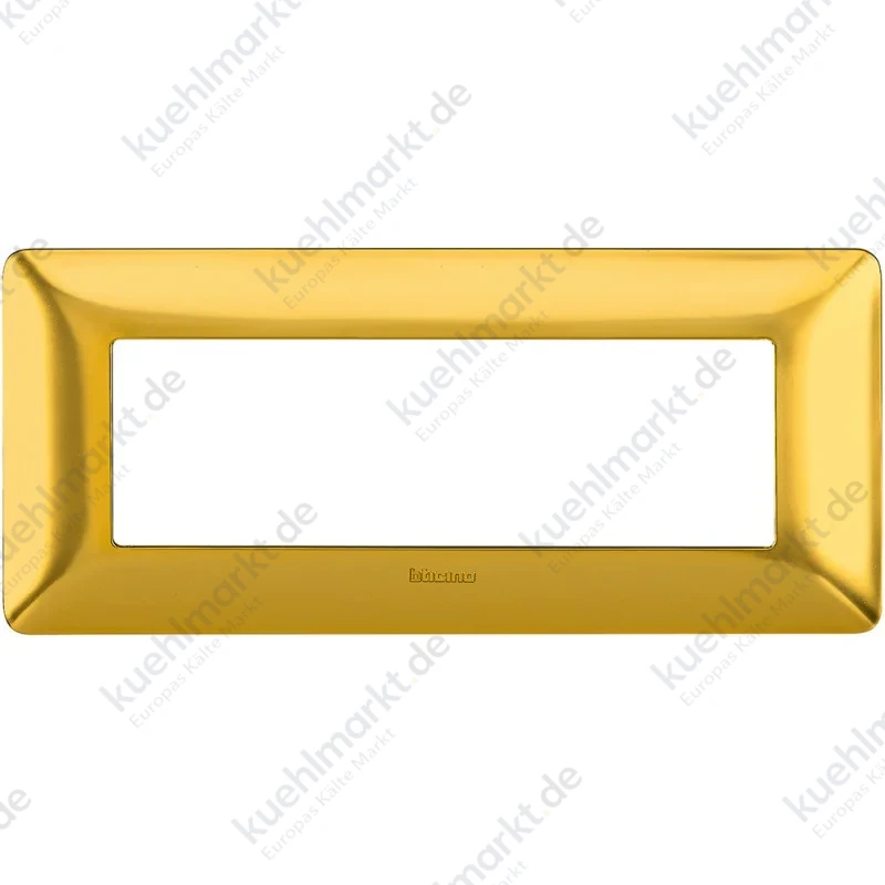 Bticino Matix Abdeckrahmen 6 Module Farbe Mattgold AM4806GOS