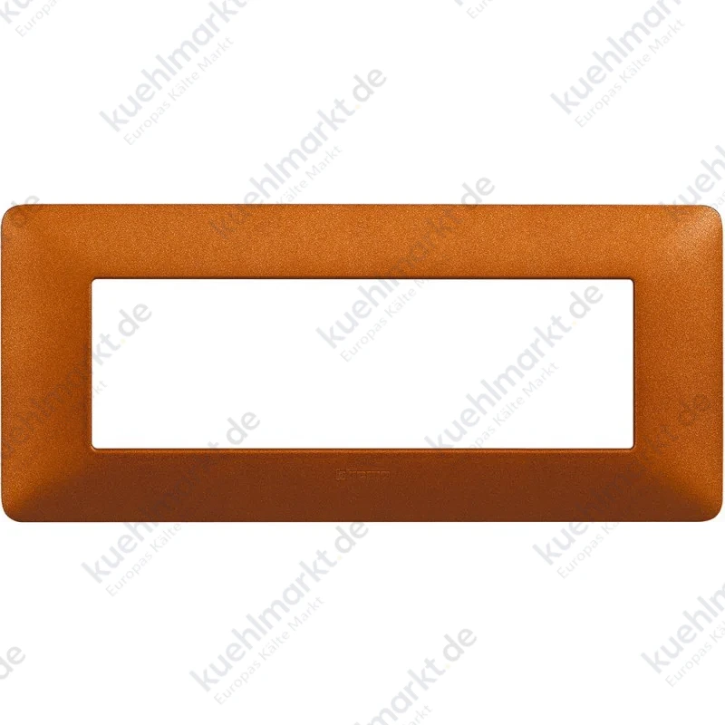 Bticino Matix Abdeckrahmen 6 Module Farbe rote Erde AM4806TRT
