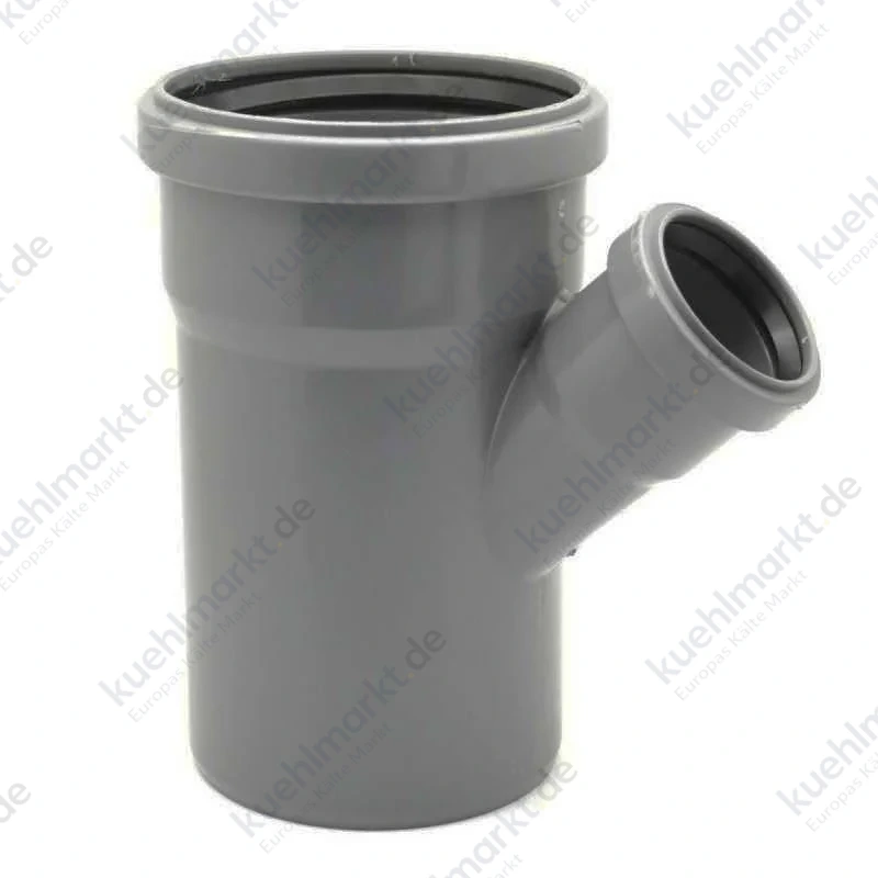 Reduzierter Abwasseranschluss 45 Grad PP Valsir PP3 D 125/50 mm VS0510043