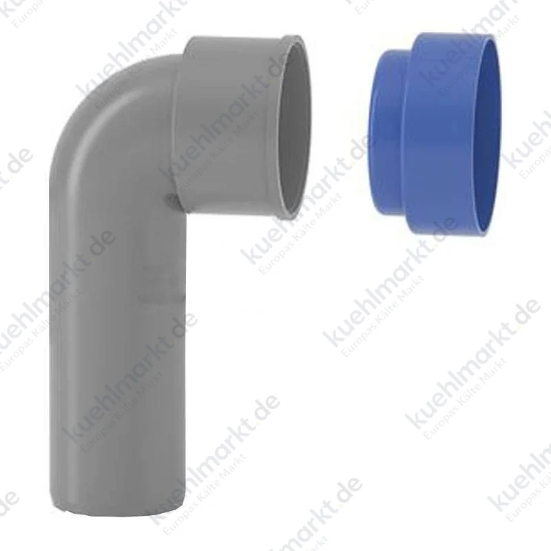 Technischer Bogen mit PP-Stecker Valsir PP3 steckbar D 40/53,5 mm VS0518113