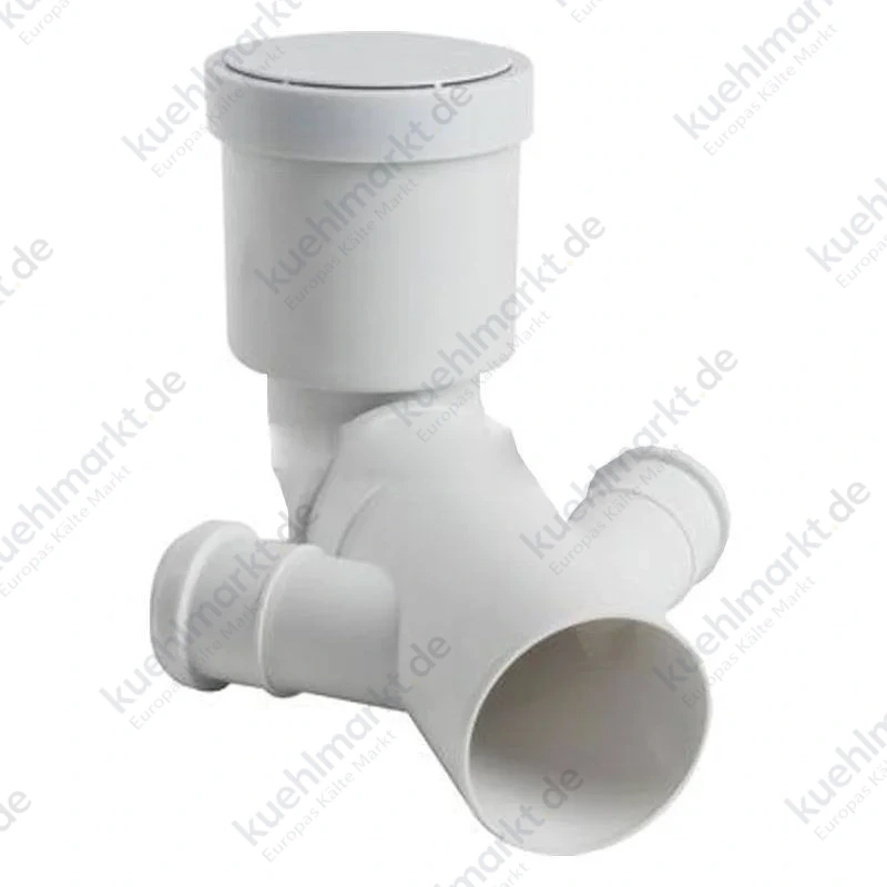 Valsir PP3 45 Grad verlängertes WC-Winkelstück in PP D 90/50 mm L 240 mm VS0599249