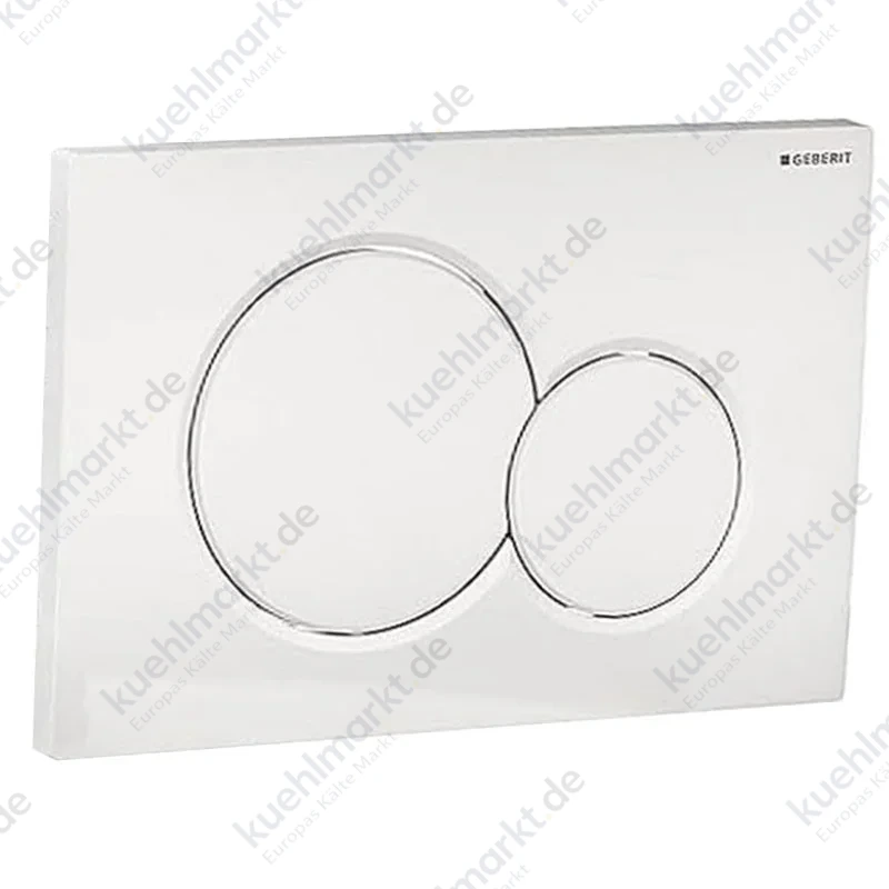 Geberit Sigma01 Betätigungsplatte für WC-Abläufe Weiß 115.770.11.5