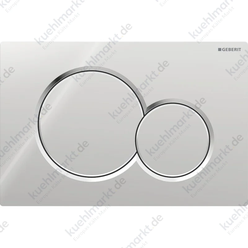 Geberit Sigma01 Betätigungsplatte für WC-Abläufe Hochglanz-Chrom 115.770.21.5