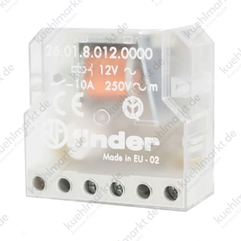 Finder 12v Impulsschalter Relais 26018012