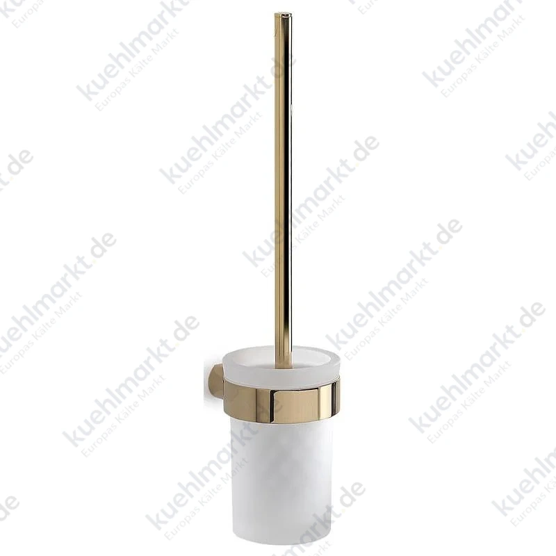 Gedy Pirenei WC-Bürstenhalter Wandmontage Glas poliertes gold PI33-87
