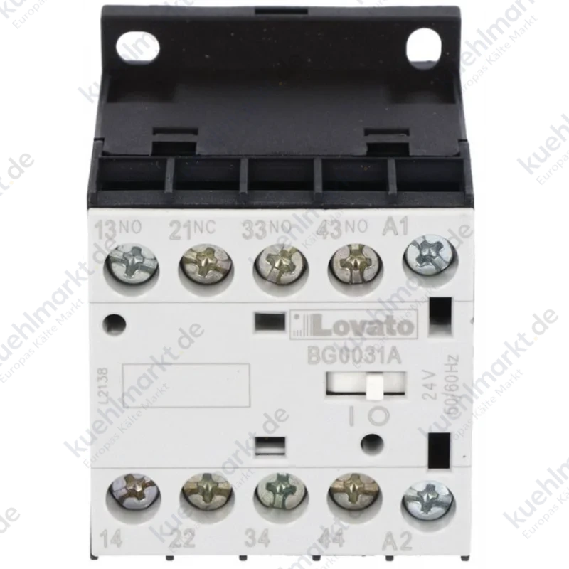 Lovato Mini-Schützspule AC-24V 3NO UND 1NC 11BG0031A024