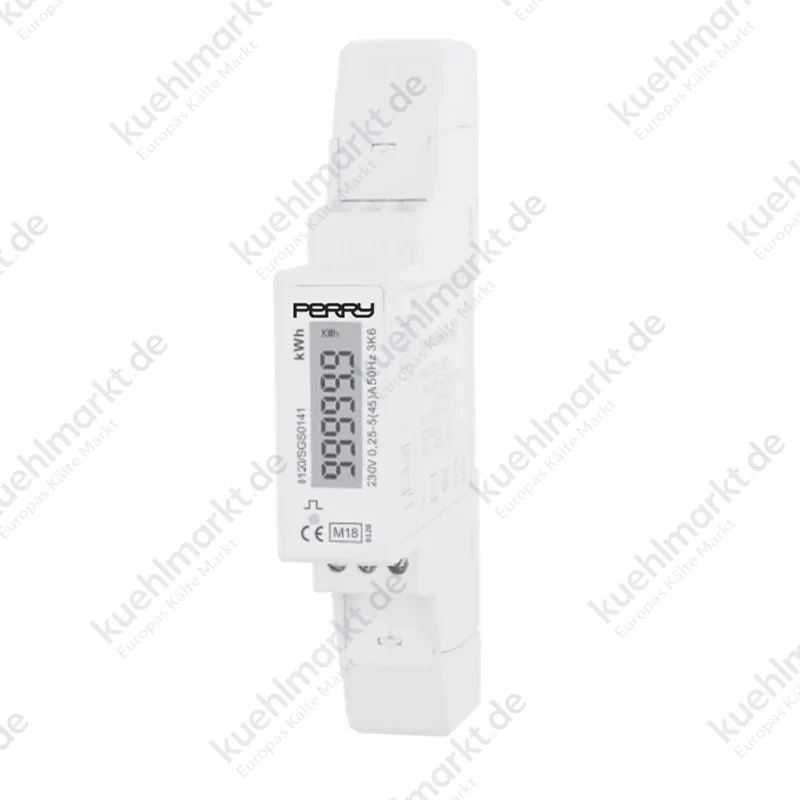 Perry 1 DIN digitaler einphasiger Energiezähler 1SDSD06CEM1DGT