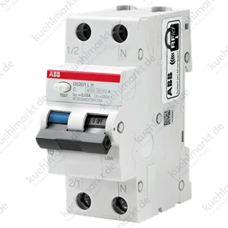 Abb FI-LS-Schalter DS201LH 10A Kurve C 30mA A DS201LHC10A30