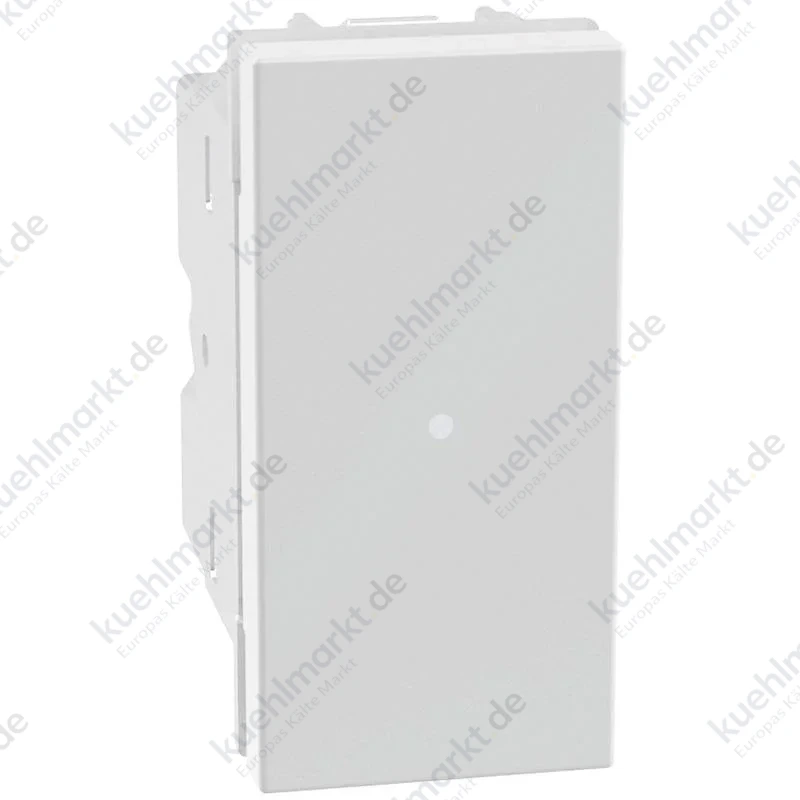 Bticino MatixGO Axialer Umschalter 1P 10AX 1 Modul weiß JW4053