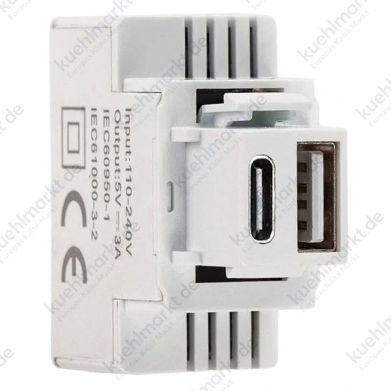 Fanton kompaktes Keystone Netzteil 20W USB A+C 82903