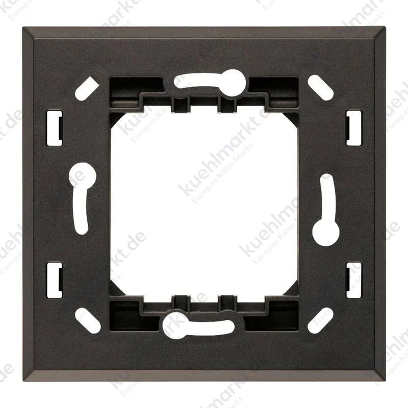Vimar Linea Rahmen 2 Module für Funksteuerung Schwarz 30507.G