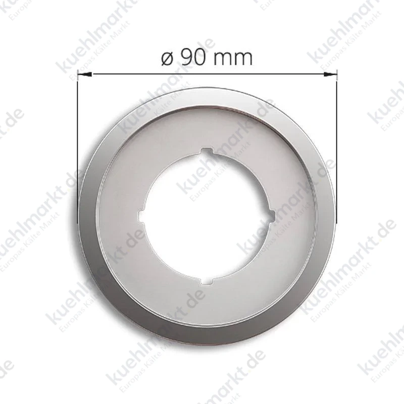 Teco Rahmen schwarz für Kugelhahn Ultra KRPLU40A001