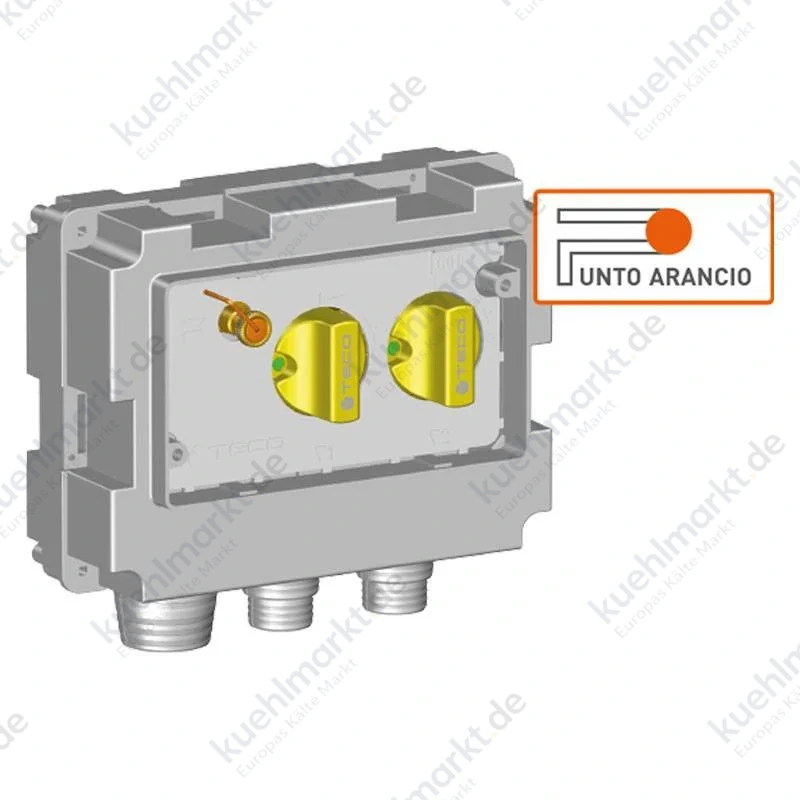 Teco Gasverteiler K2.2 Multi-Abschaltung 2 Wege 3/4 K202CC10100
