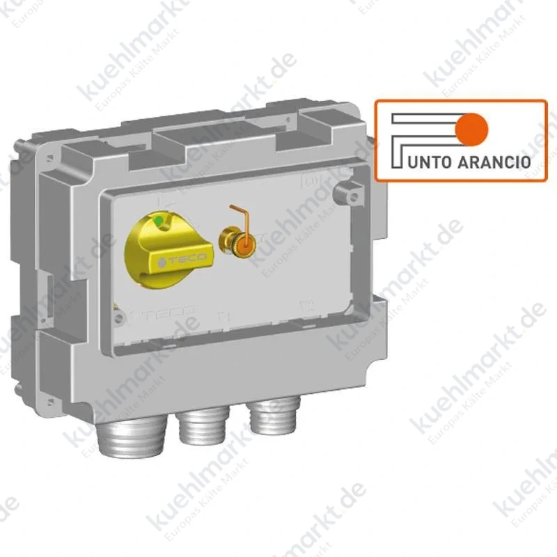 Teco Gasverteiler K2.3 mit Absperrung 2 Wege 3/4 K203CC10100