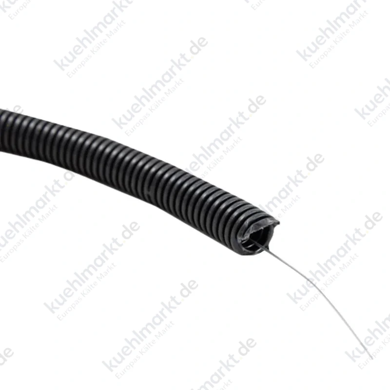 Wellrohr mit Drahtzug Durchmesser 25 mm 50m Schwarz TF01025NT050