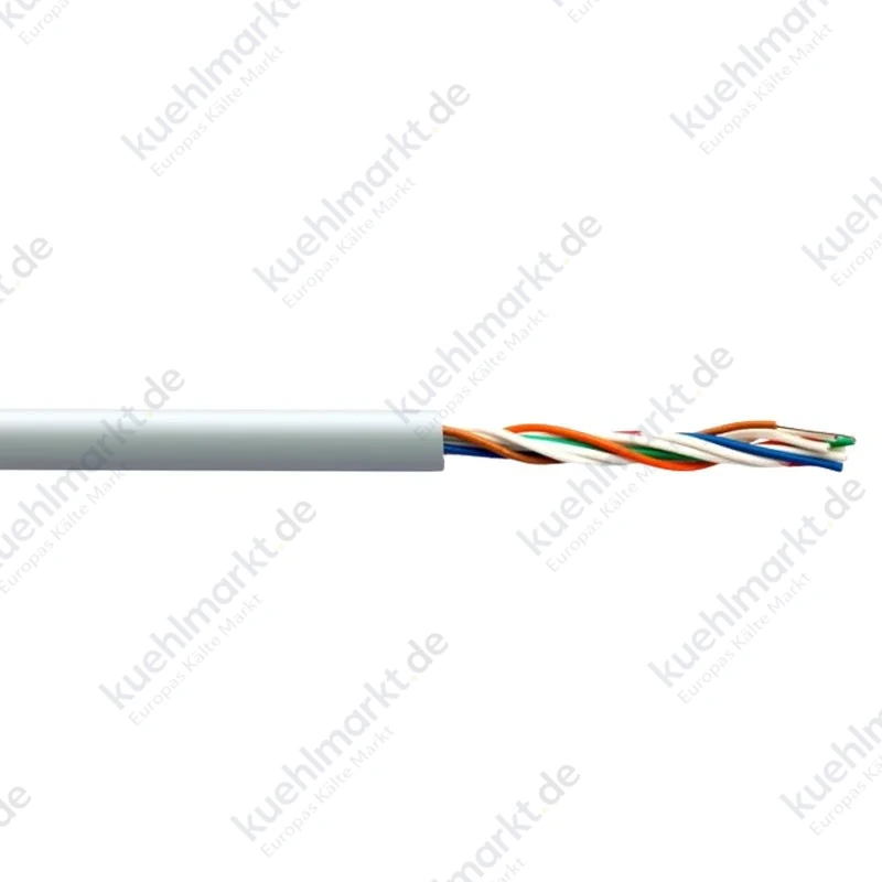RJ11-Telefonkabel ein Paar + Erdungsmantel pro Meter