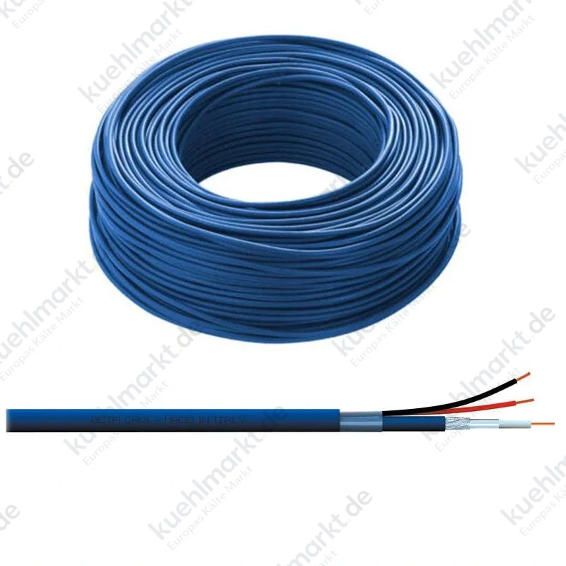 RG59-Kabel + 2 X 0,75 für die Signalübertragung von Videoüberwachungskameras pro Meter