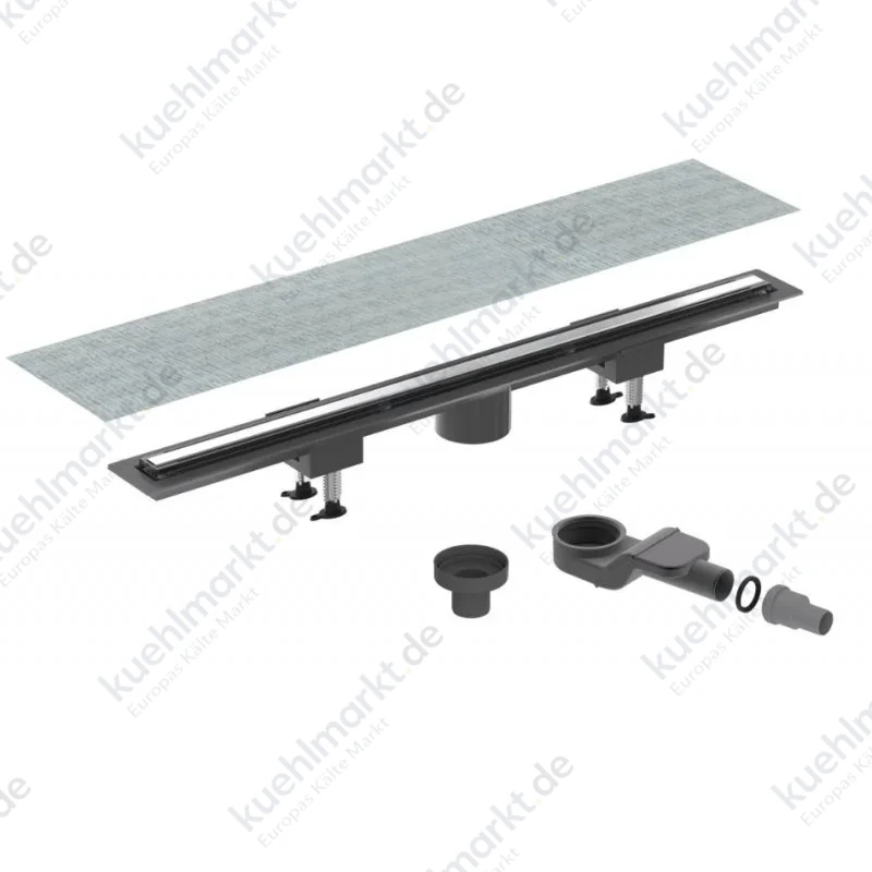 Bonomini Canalissima Duschrinne für Bodenablauf L 60 cm 6825KX60S