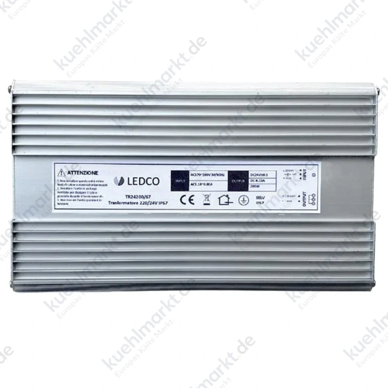 Ledco Netzteil für LEDs 200W 24V IP67 TR24200/67