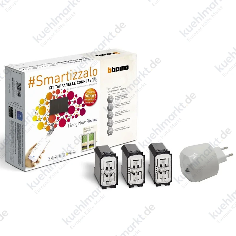 Bticino Living Now Smart Rollläden KIT Weiß SKW3602KIT